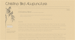 Desktop Screenshot of cbirdacupuncture.com
